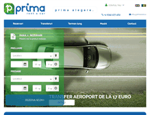 Tablet Screenshot of primarent.ro