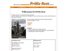 Tablet Screenshot of primarent.ch